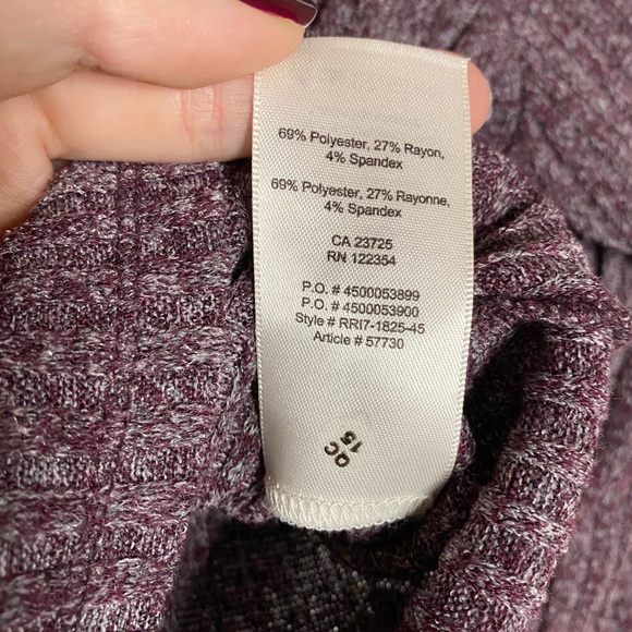 Wilfred Free Bittar Cropped Long Sleeve - Purple - Picture 8 of 8